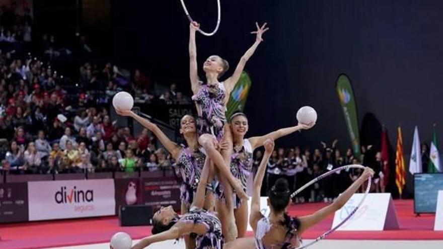 El Club Mabel, en la final de conjuntos.