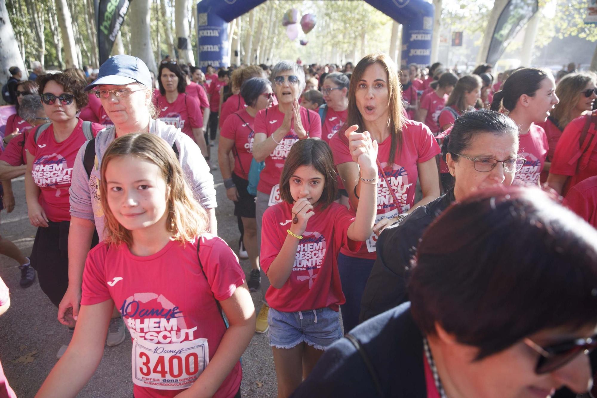 Les millors imatges de la 10a edició de la Cursa de la Dona