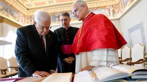 El Papa i Abbàs apressen a promoure "la solució dels dos Estats"