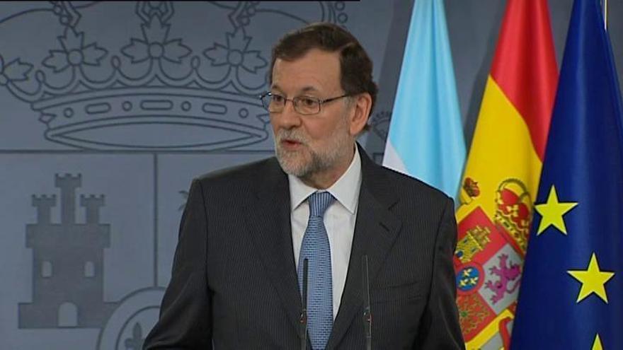 Rajoy: "O en este país se cumplen las reglas o tendremos un problema"