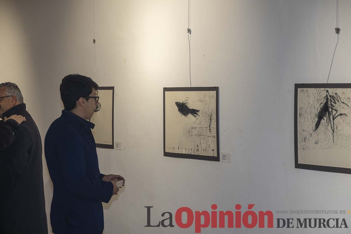 Descubre en imágenes la exposición 'Te llamaré tristeza', basada en la obra del escritor caravaqueño Miguel Sánchez Robles