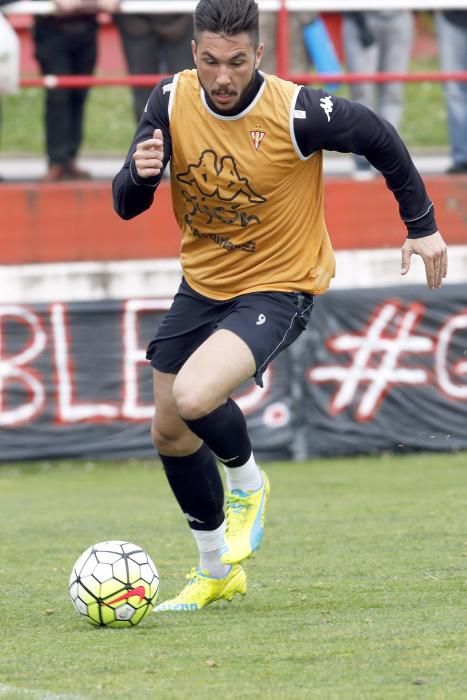 Entrenamiento del Sporting