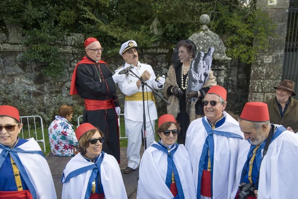 Marcha que exige la devolución del pazo de Meirás