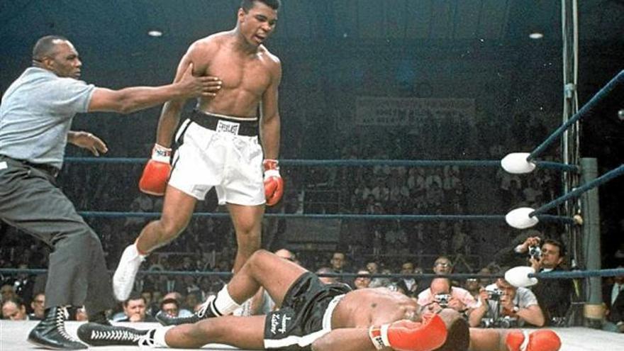 Muhammad Ali en un dels seus combats