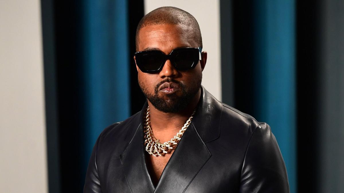Archivo - Kanye West en la fiesta Vanity Fair