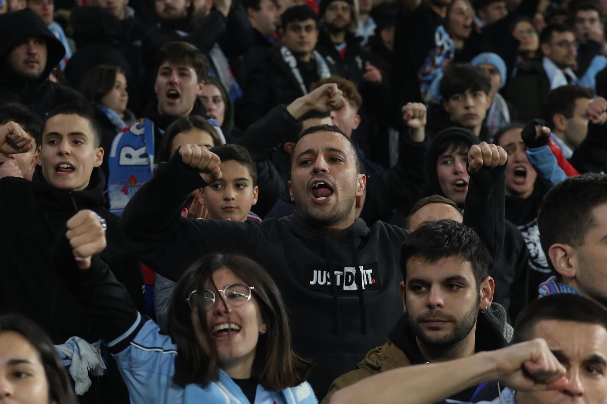 El Celta-Cádiz, en imágenes