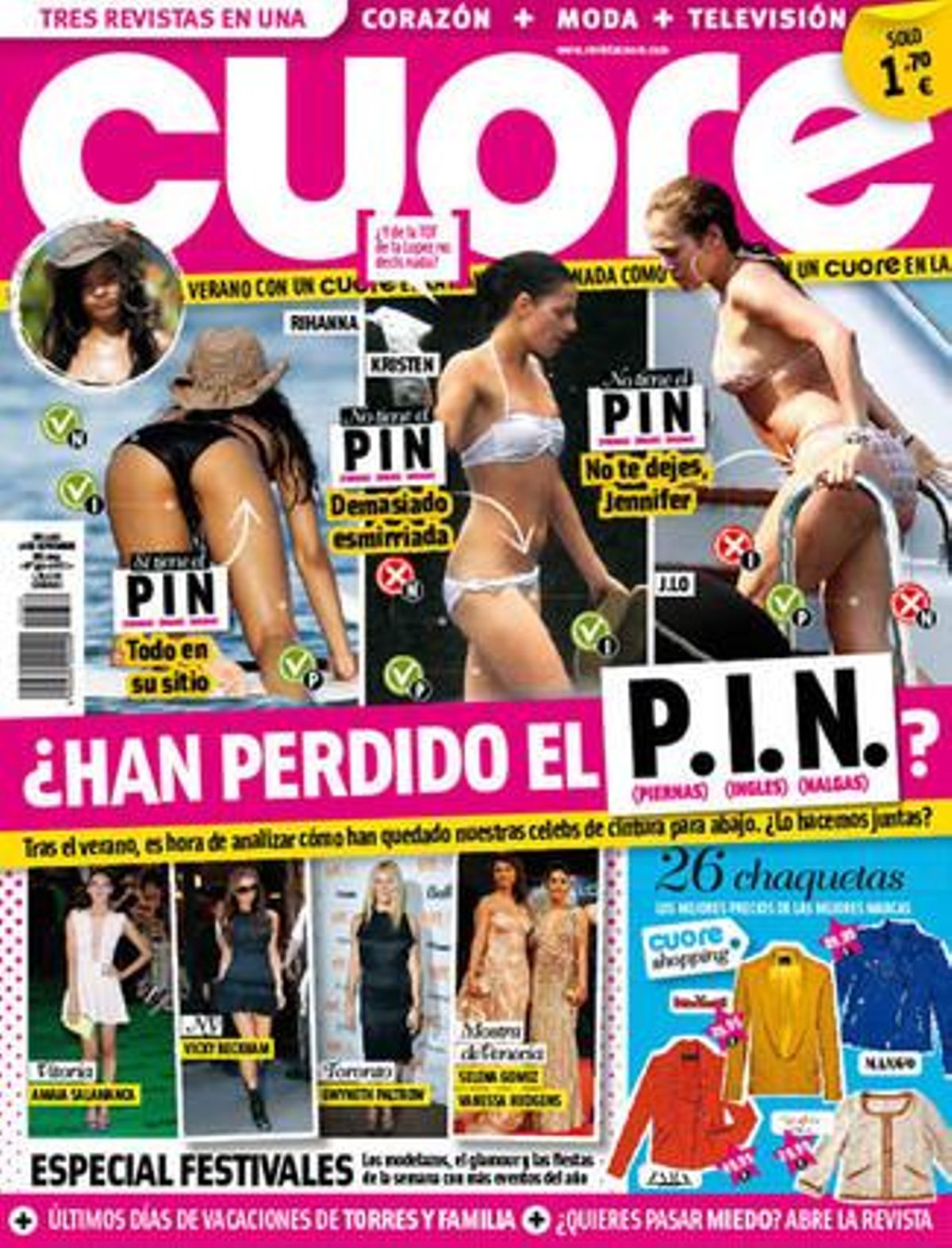 Portada de la revista ’Cuore’ d’aquesta setmana