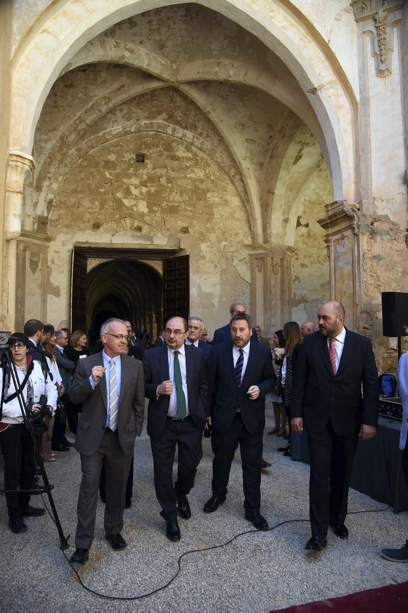 Inauguración de la iglesia del Monasterio de Piedra