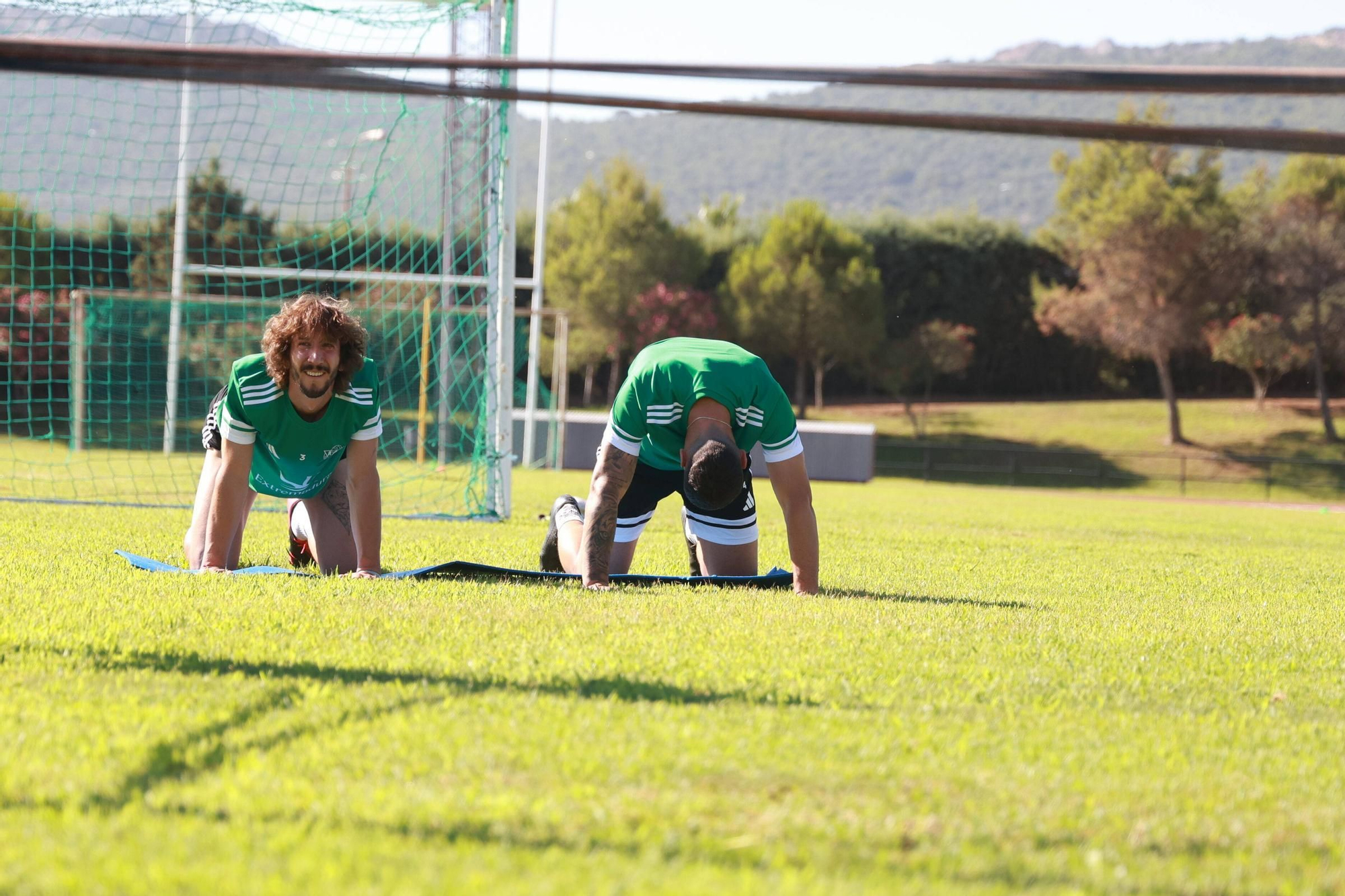 Primer entrenamiento del Cacereño 2025-2026