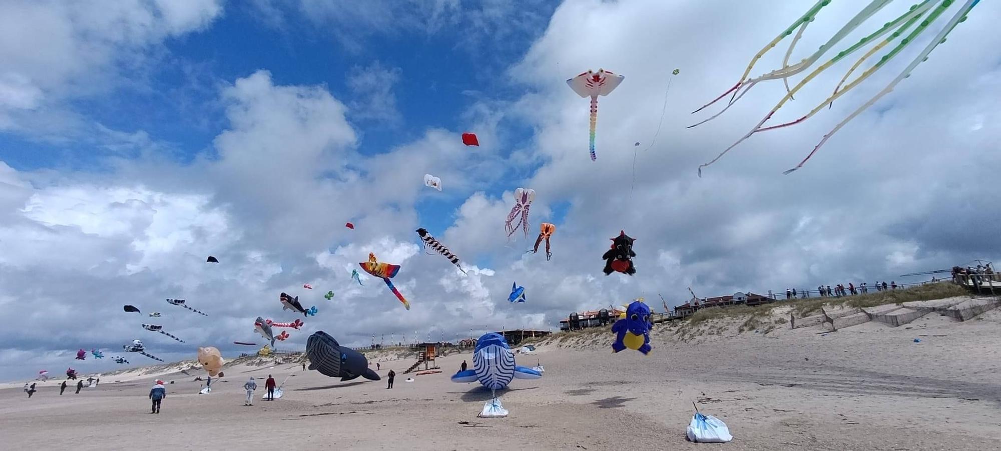 Magia para la vista: el festival de cometas que colorea el aire en Portugal