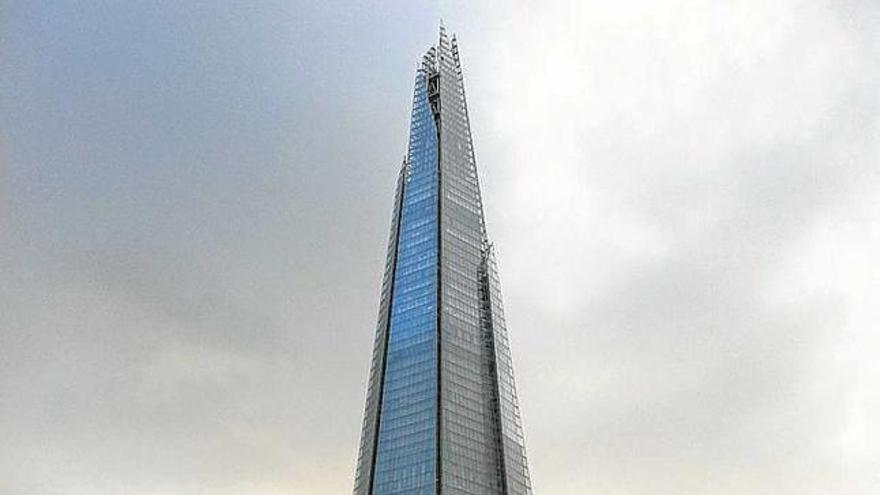 Vista exterior del gratacel Shard, de 309 metres d&#039;alçària