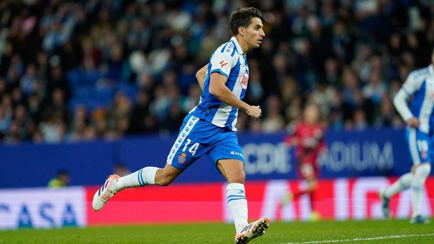 Ramon Terrats tuvo minutos ante el Rayo Vallecano