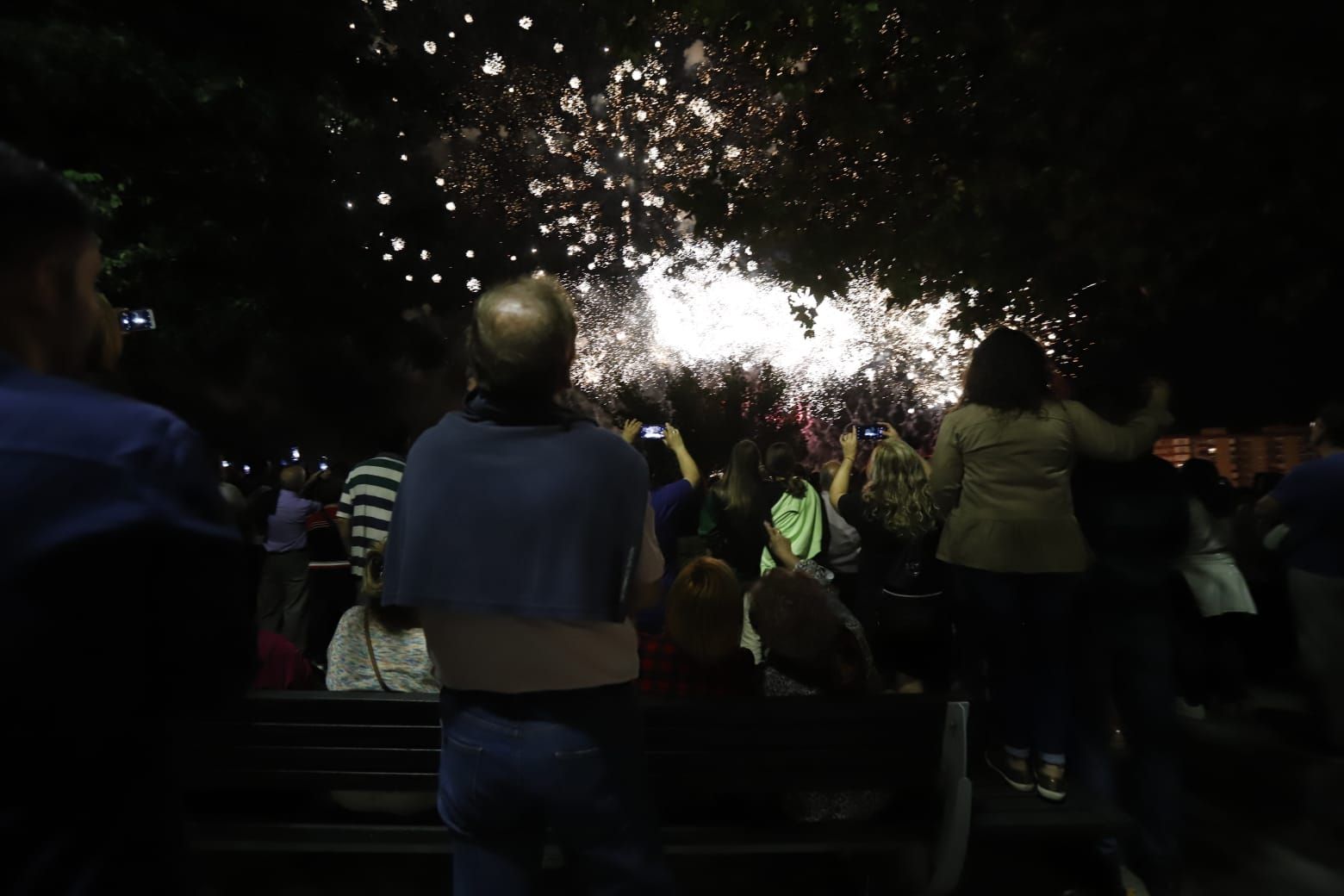 Los fuegos artificiales marcan el fin de las Fiestas del Pilar