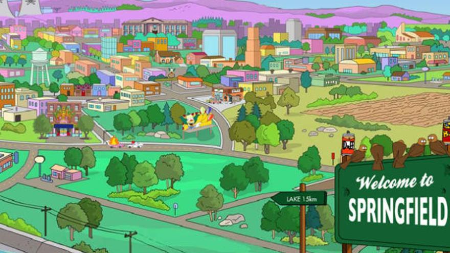 Matt Groening se inspiró en Springfield de Oregón para crear su serie.