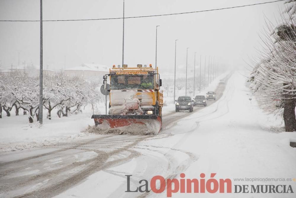 Nieve en el Noroeste de la Región