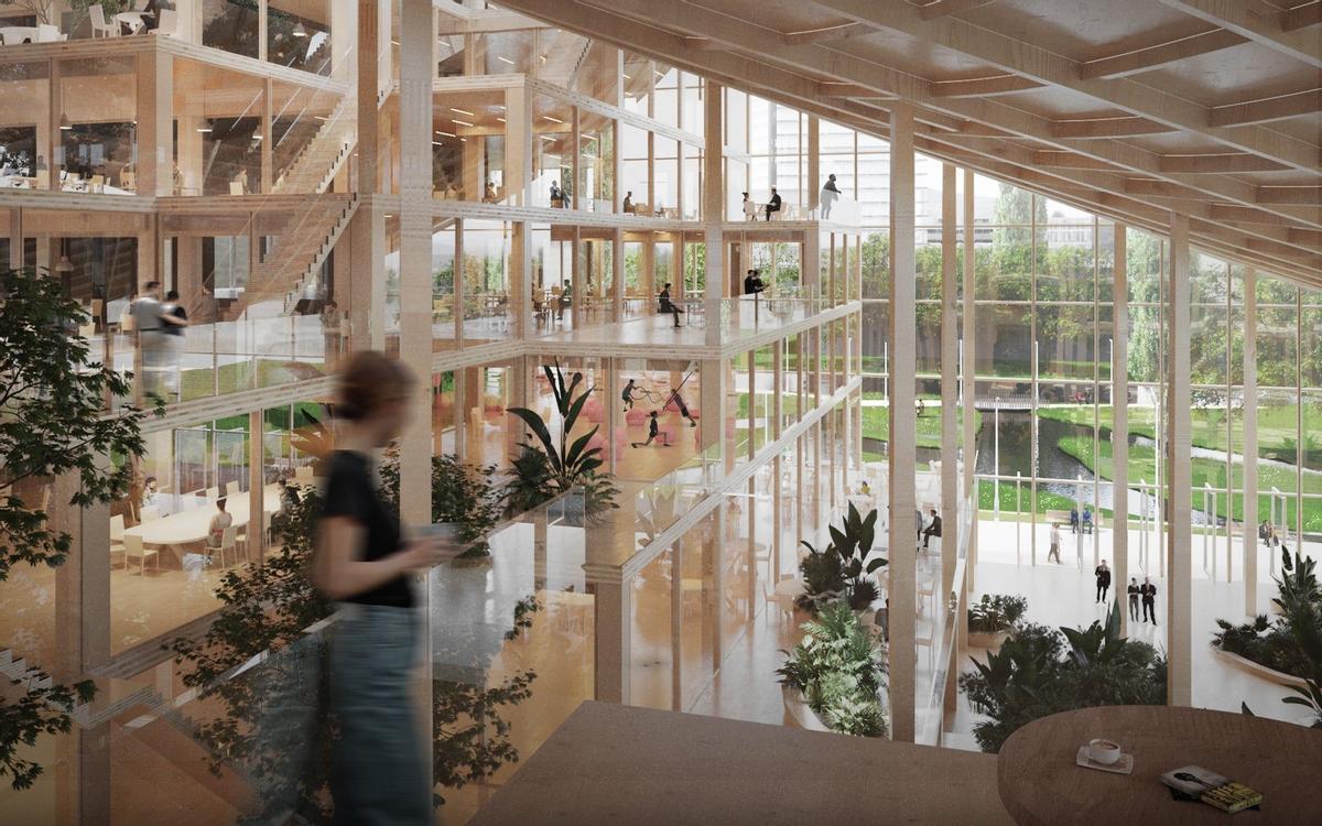 Rascacielos montaña, Eindhoven, Holanda