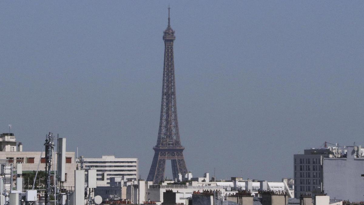 La torre Eiffel aquest dimarts