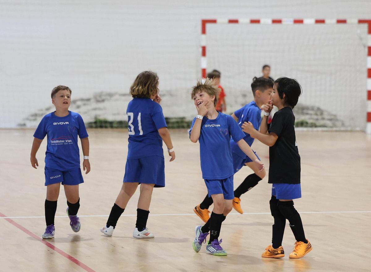 Imagen de uno de los partidos del torneo.