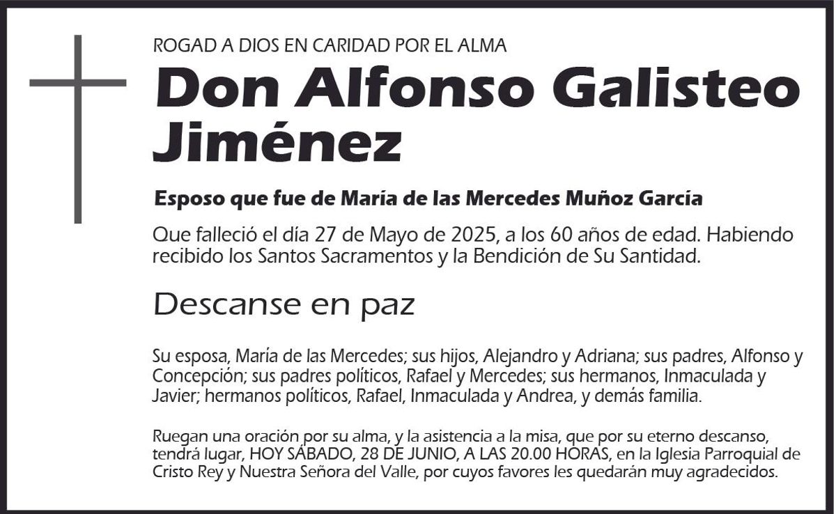 Alfonso Galisteo Jiménez