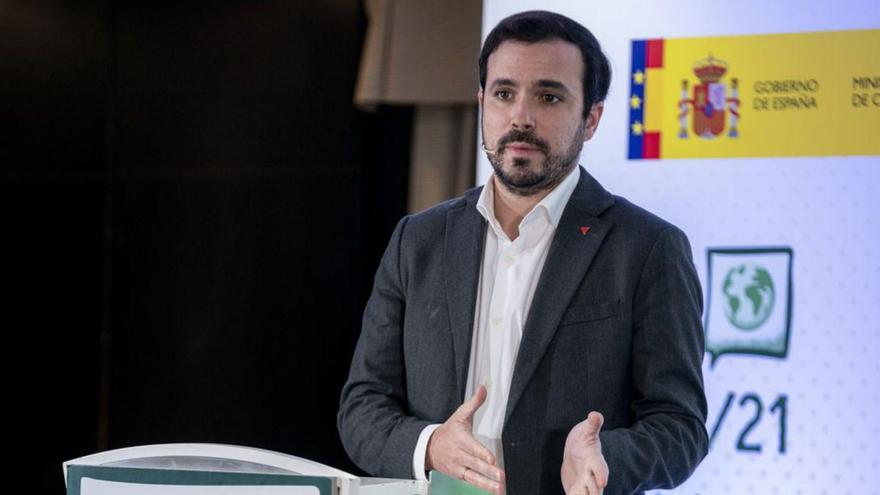 El ministre de Consum, Alberto Garzón