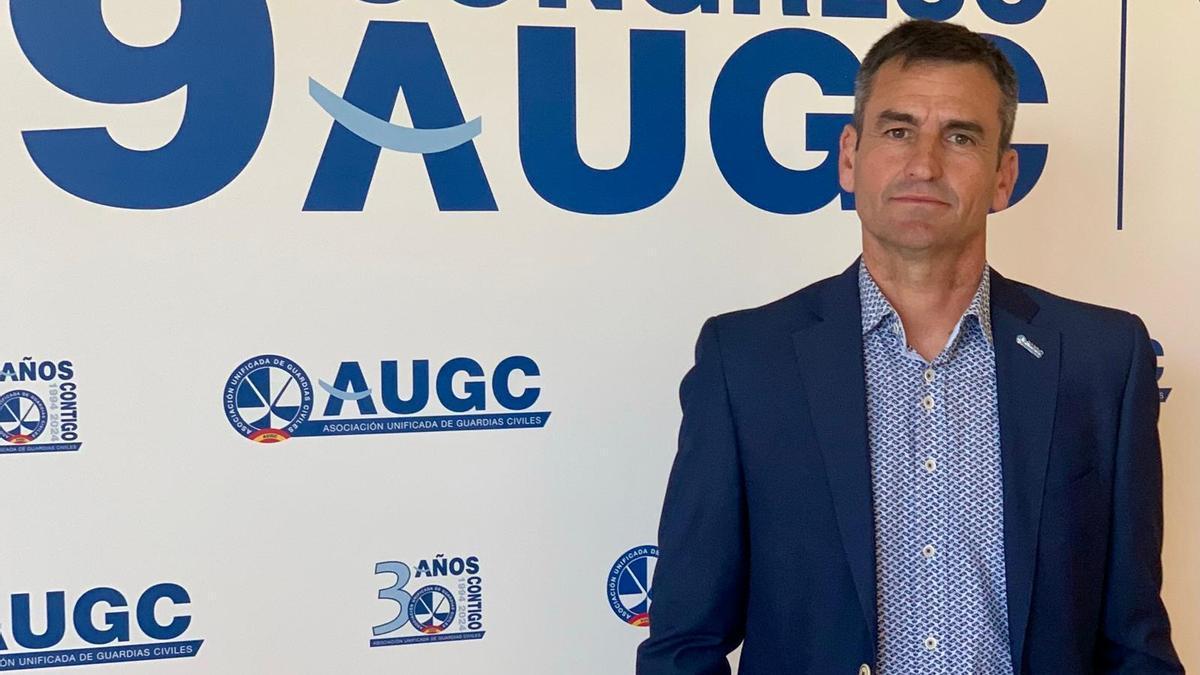 Juan Fernández, secretario general de la Asociación Unificada de Guardias Civiles.