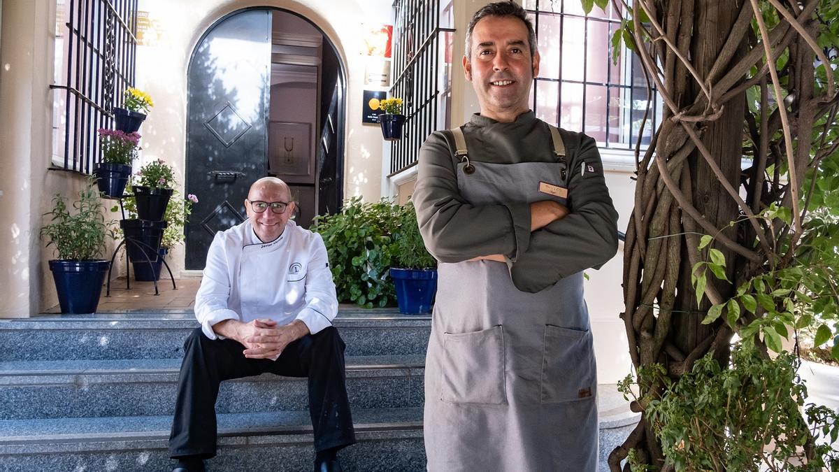 Javier y Ángel, restaurante Lugaris.