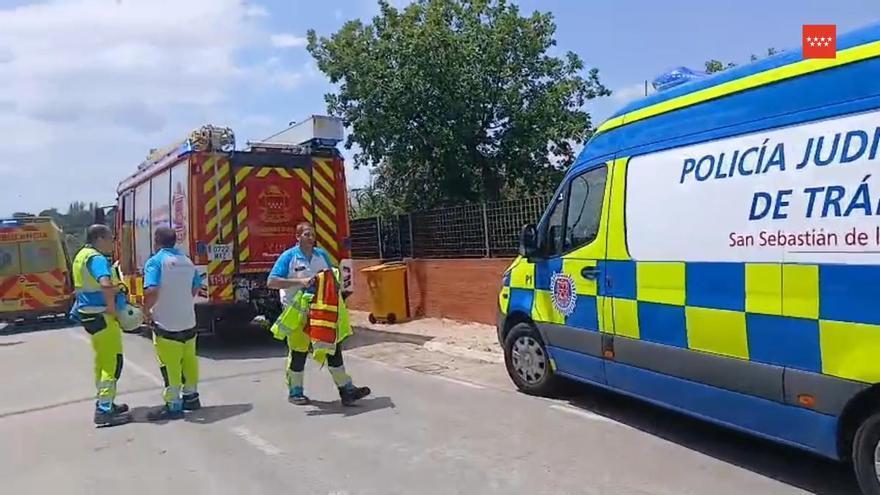 Muere un trabajador al derrumbarse un forjado en una obra en San Sebastián de los Reyes