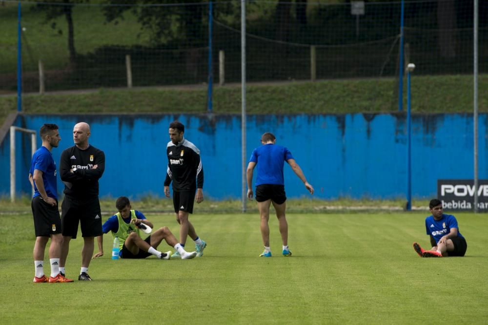 Entrenamiento del Real Oviedo