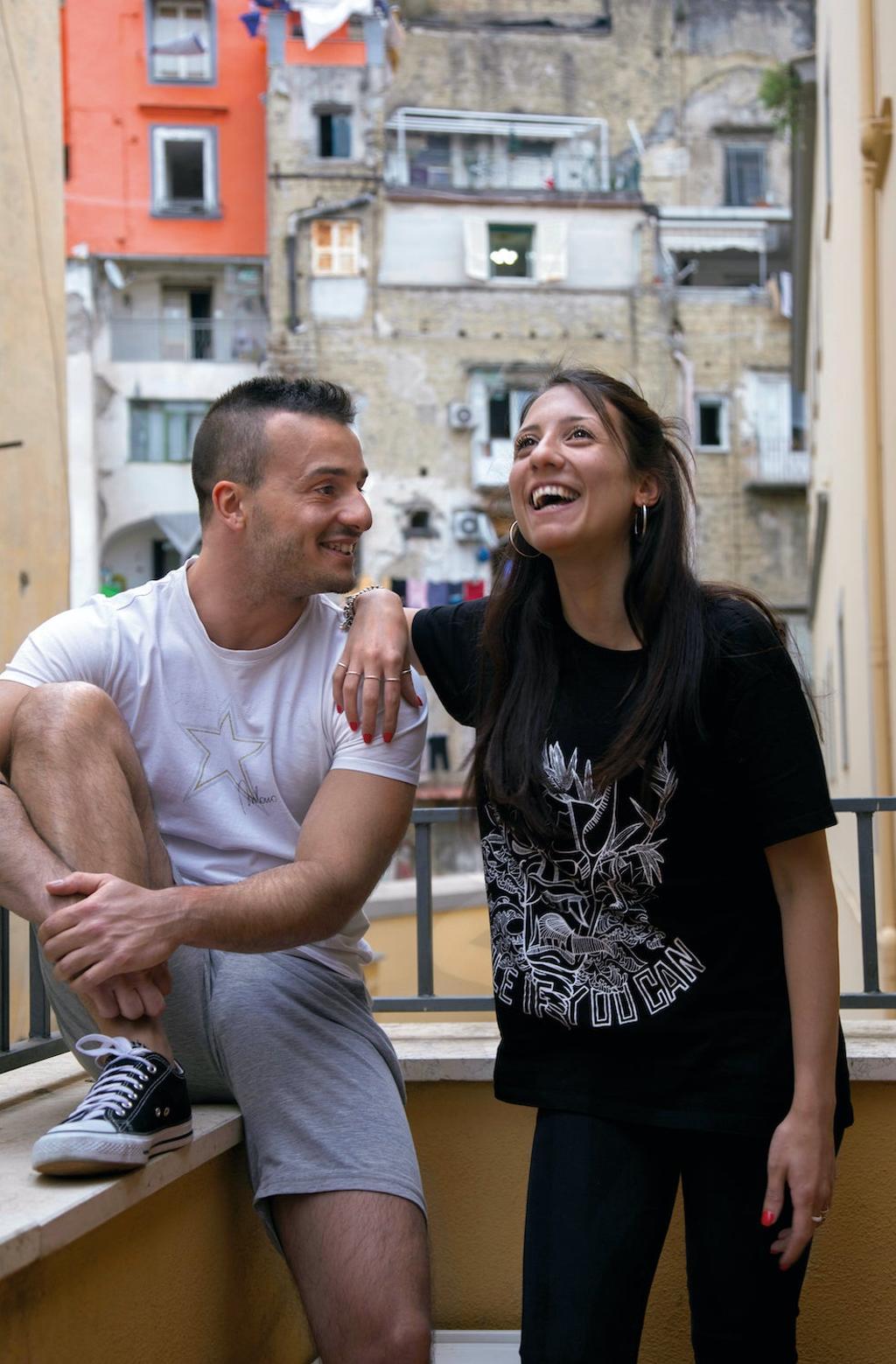 Casa de Cristallini, con Alfredo y Elena: instructores infantiles