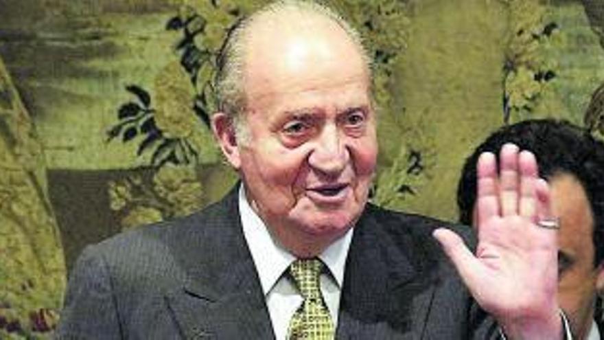 Juan Carlos I, antes de trasladarse a Emiratos árabes.