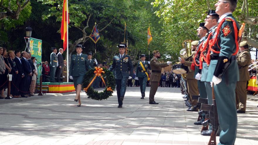 GALERÍA | La Guardia Civil de Zamora celebra su 180 aniversario en Benavente