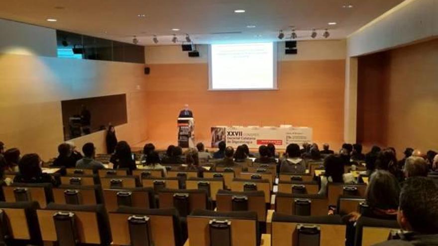 Un moment del congrés de la Societat Catalana de Digestologia, celebrat a Girona.