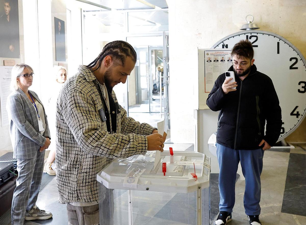 Primera jornada electoral de las elecciones presidenciales rusas