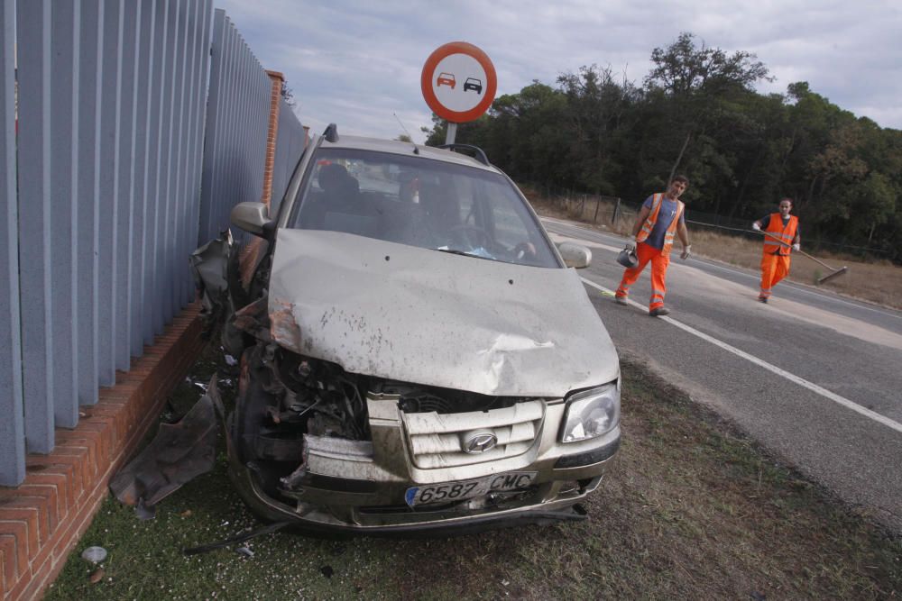 Accident de trànsit mortal a Sils