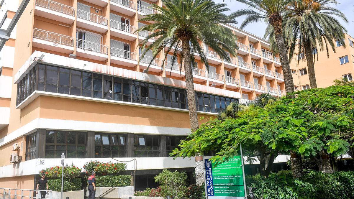 Nuevo registro en las oficinas municipales del Ayuntamiento de Las Palmas de Gran Canaria