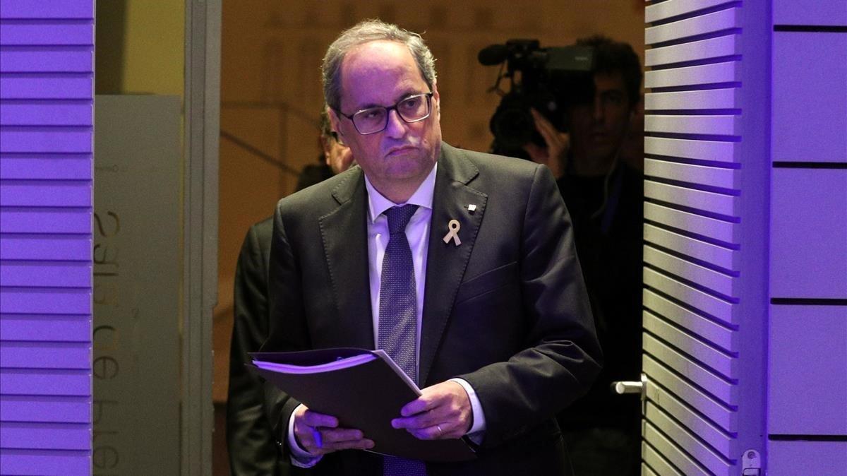 zentauroepp50410909 catalan regional president quim torra arrives for a news con191021123852