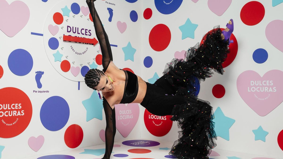 Alicia Sánchez, la creadora de Dulces Locuras, durante la celebración del aniversario