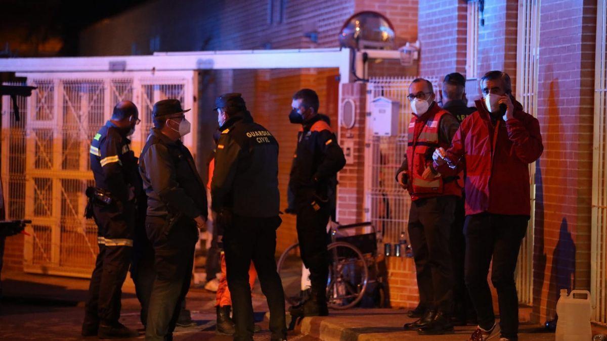 Incendio en una residencia de mayores de Moncada (Valencia)