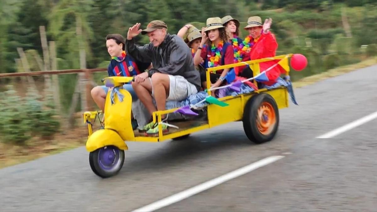 40 edició de la baixada de carretons de Sant Hilari Sacalm