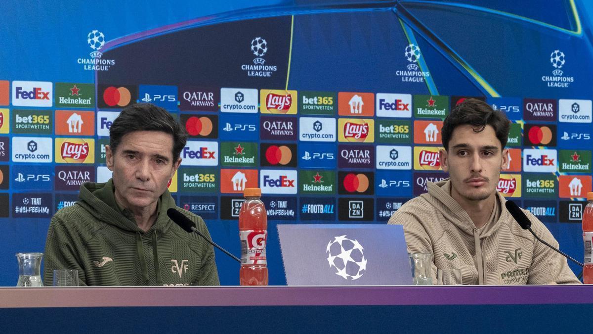 Vídeo: Marcelino y Sergi Cardona analizan en Leverkusen el Bayer-Villarreal