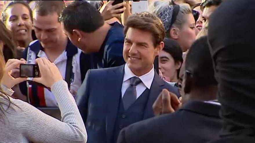 Tom Cruise presenta en Madrid una nueva versión de 'La Momia'