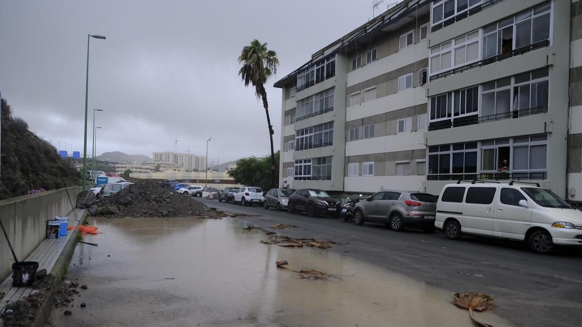 Las viviendas afectadas por las filtraciones de agua y humedad de La Paterna.