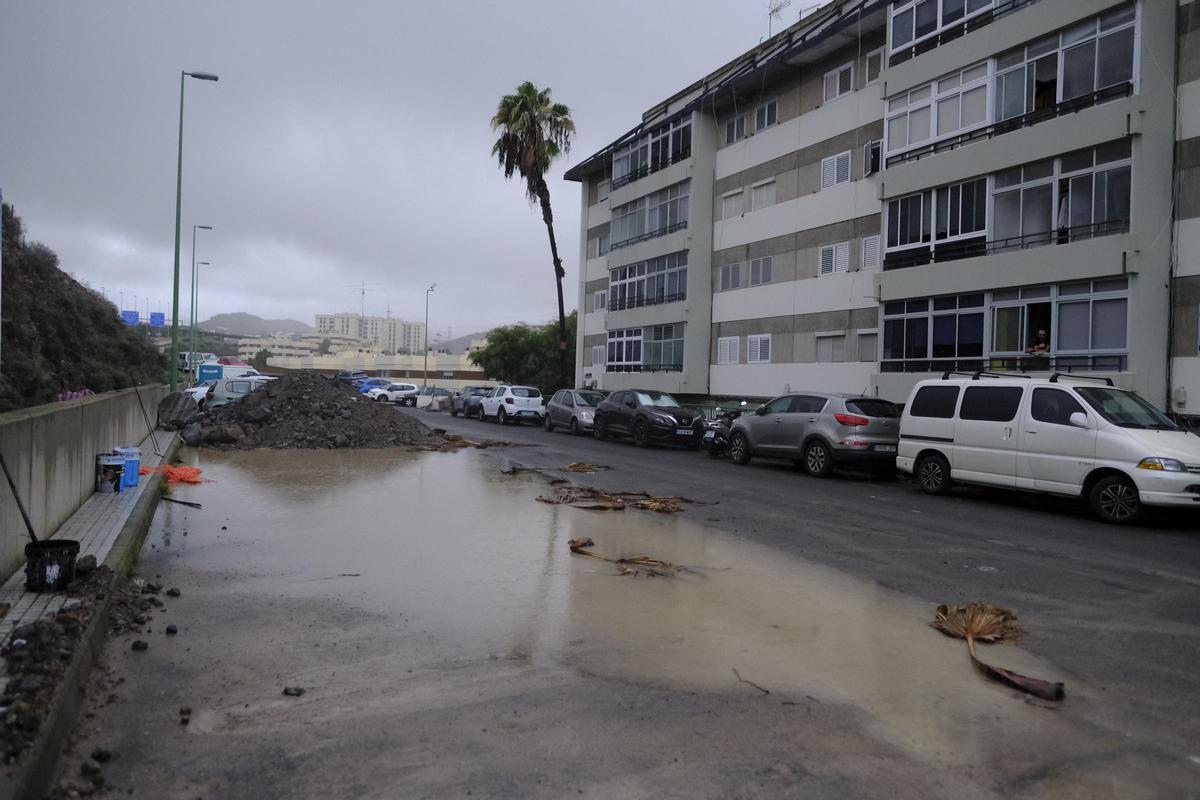 Las viviendas afectadas por las filtraciones de agua y humedad de La Paterna.
