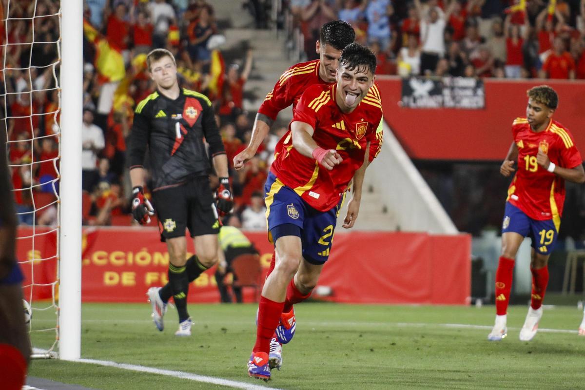 España - Irlanda del Norte, el amistoso preparatorio para la Eurocopa de Alemania 2024, en imágenes.