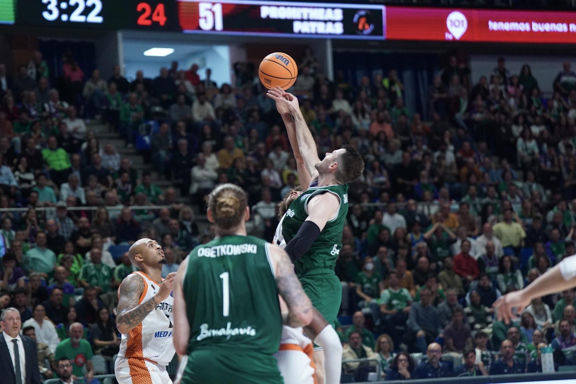 Cuartos de final de la BCL: Unicaja-Promitheas, en imágenes