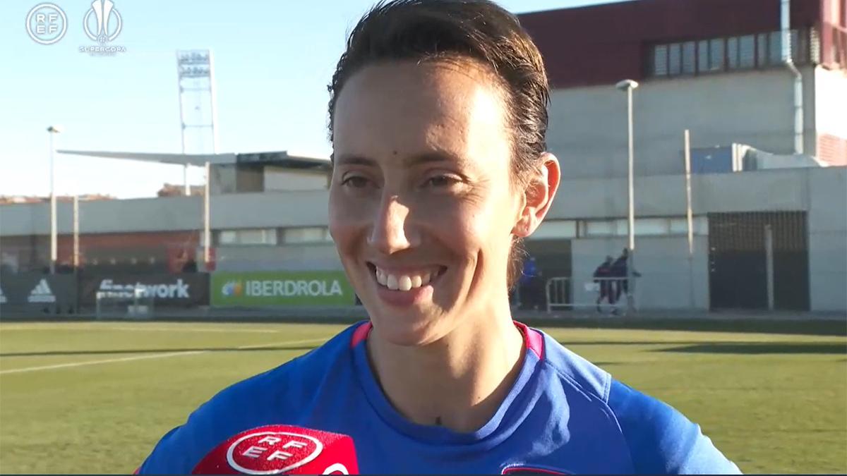 Virginia Torrecilla 'redebuta' con el Atlético de Madrid