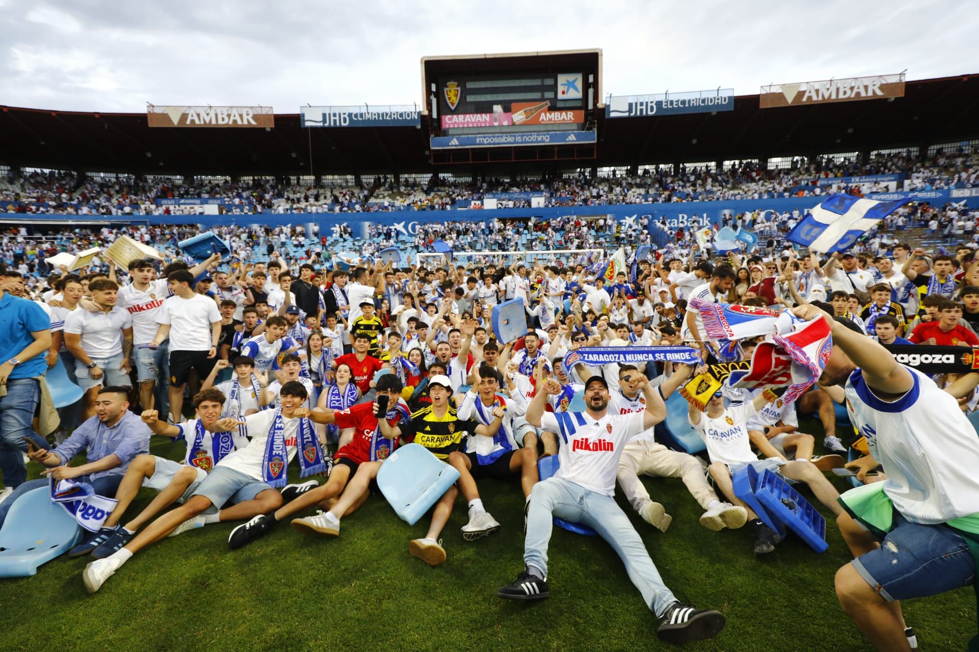 En imágenes | Despedida de La Romareda