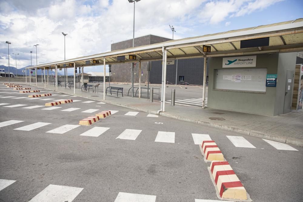 L'aeroport entra en hibernació