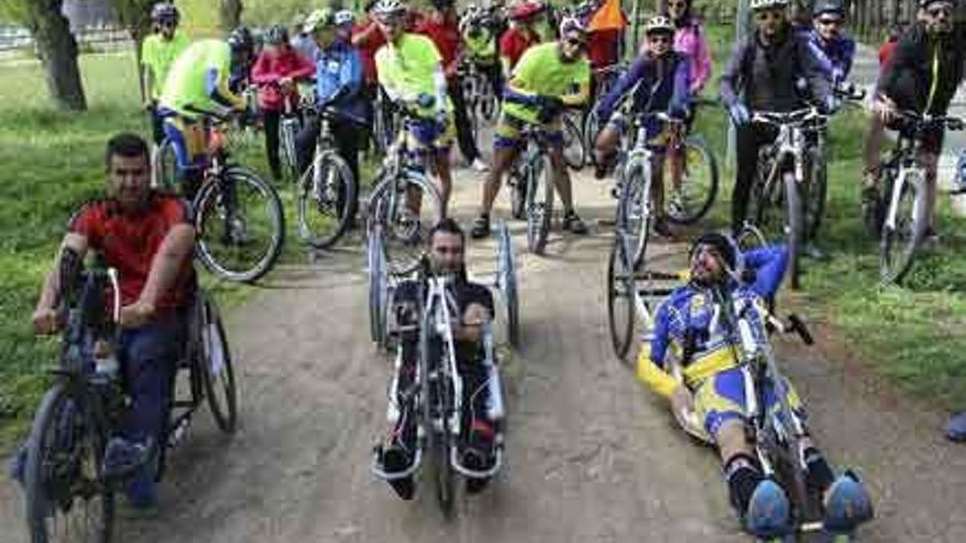 Una bici de manos para Iván