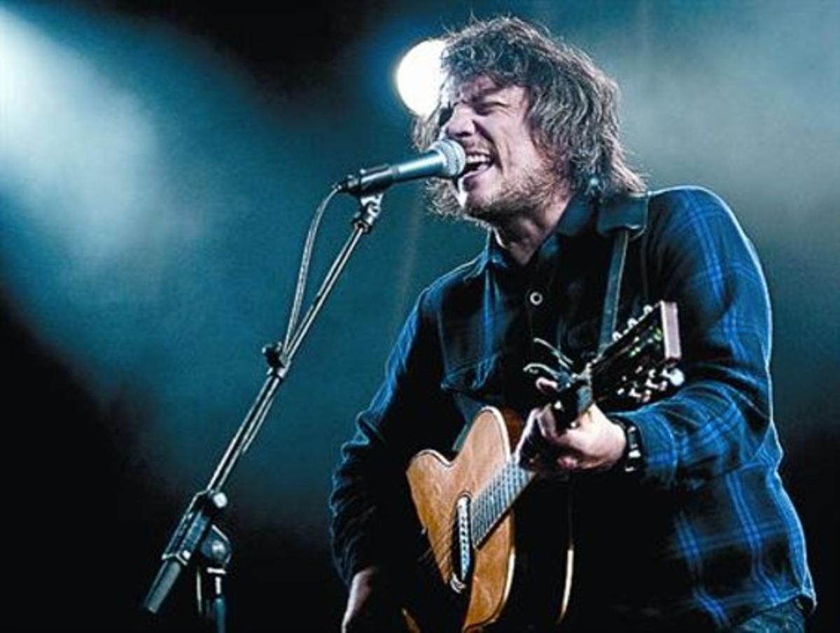 Jeff Tweedy, de Wilco, a l’escenari gran del Primavera, divendres.